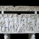 0 Sarcophage - Soumission des sarmates - Museo Pio-Clementino (Vatican)
